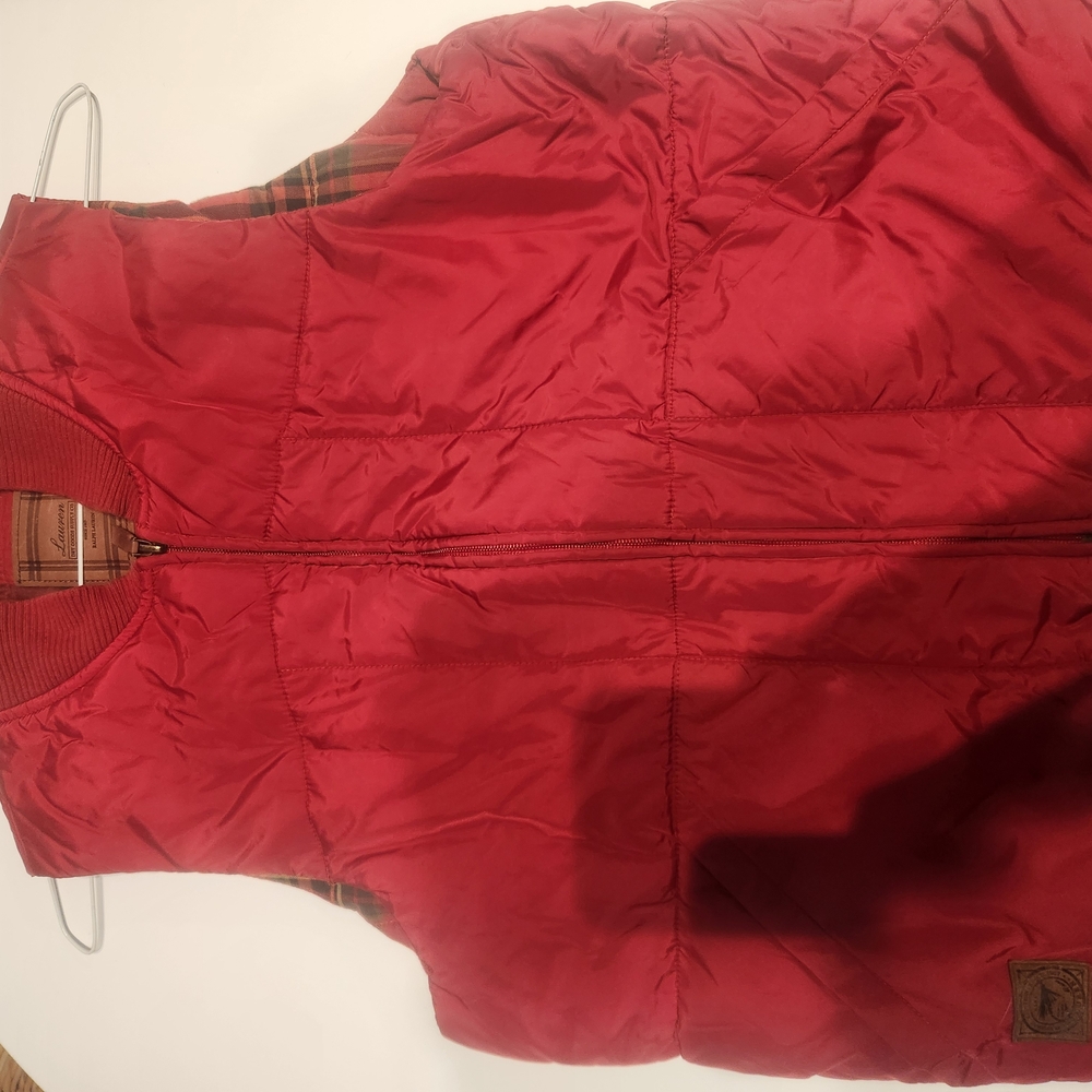 Ralph Lauren Red Puffer Vest